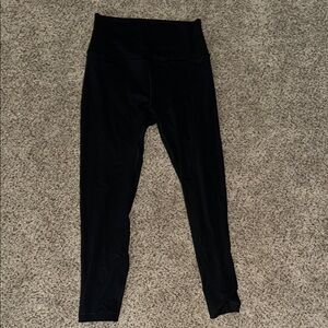 Black High-Waisted Leggings